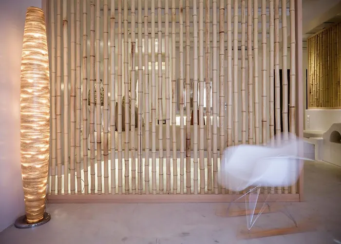 Luxury Naxos Premium Air Conditioning Outdoor Pool ヴィラ