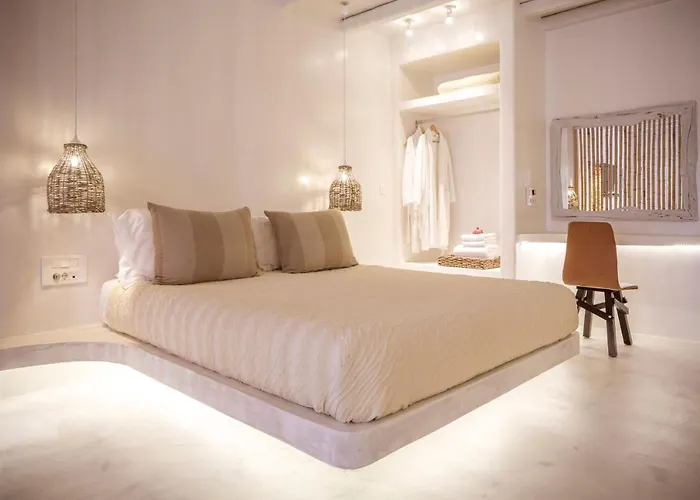 ヴィラ Luxury Naxos Premium Air Conditioning Outdoor Pool *